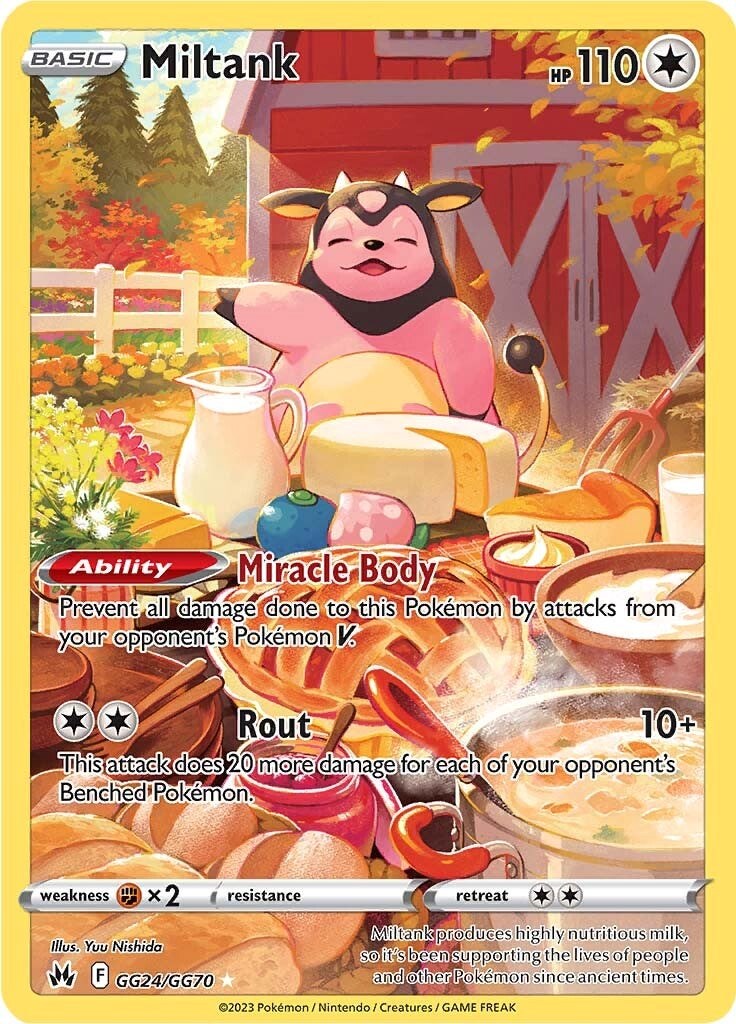 Miltank (GG24/GG70) [Sword & Shield: Crown Zenith] | Shuffle n Cut Hobbies & Games