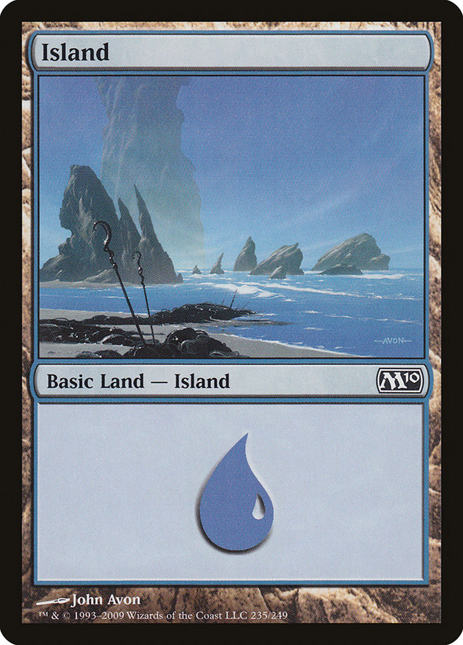 Island (235) [Magic 2010] | Shuffle n Cut Hobbies & Games