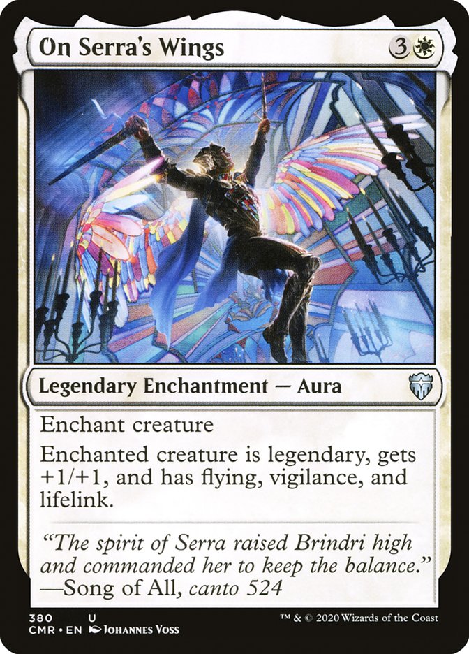 On Serra's Wings [Commander Legends] | Shuffle n Cut Hobbies & Games