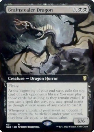 Brainstealer Dragon (Extended Art) [Commander Legends: Battle for Baldur's Gate] | Shuffle n Cut Hobbies & Games