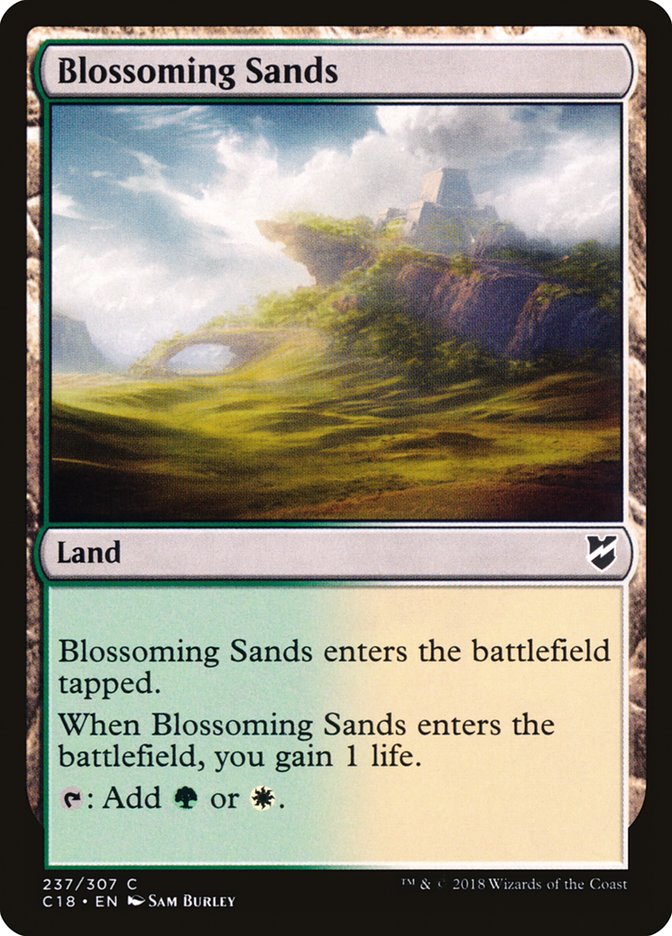 Blossoming Sands [Commander 2018] | Shuffle n Cut Hobbies & Games