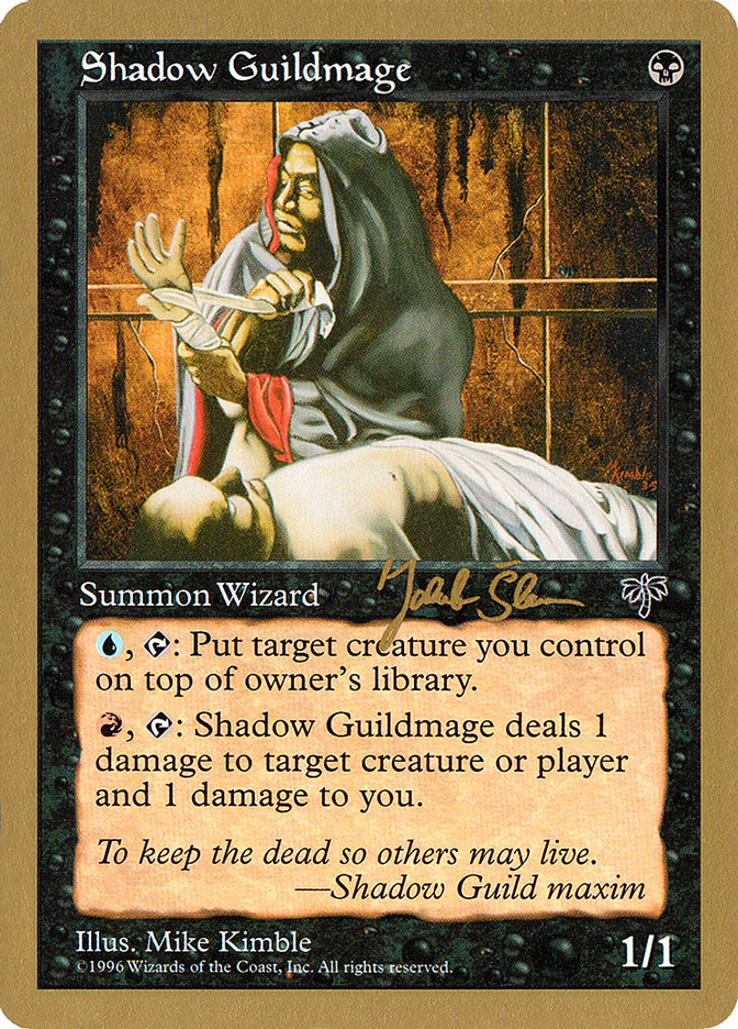 Shadow Guildmage (Jakub Slemr) [World Championship Decks 1997] | Shuffle n Cut Hobbies & Games