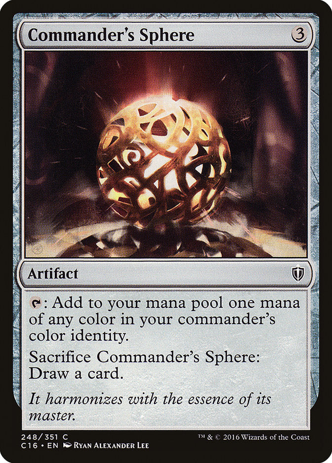 Commander's Sphere [Commander 2016] | Shuffle n Cut Hobbies & Games