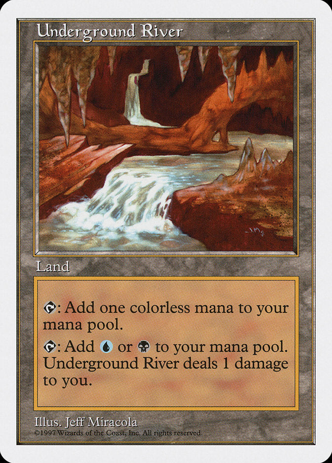 Underground River [Fifth Edition] | Shuffle n Cut Hobbies & Games