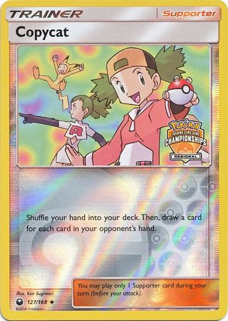 Copycat (127/168) (Regional Championship Promo) [Sun & Moon: Celestial Storm] | Shuffle n Cut Hobbies & Games