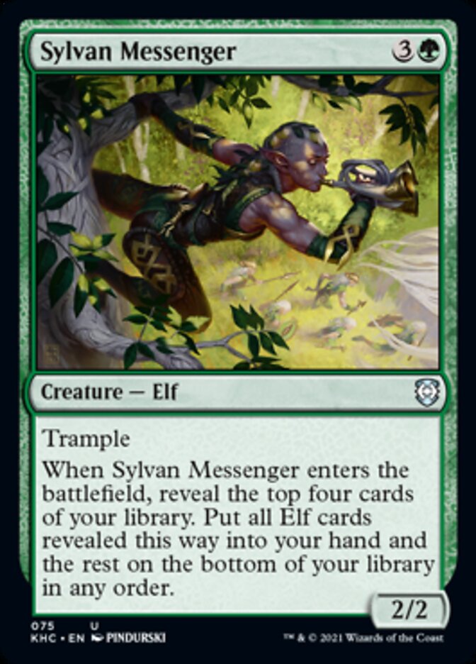 Sylvan Messenger [Kaldheim Commander] | Shuffle n Cut Hobbies & Games