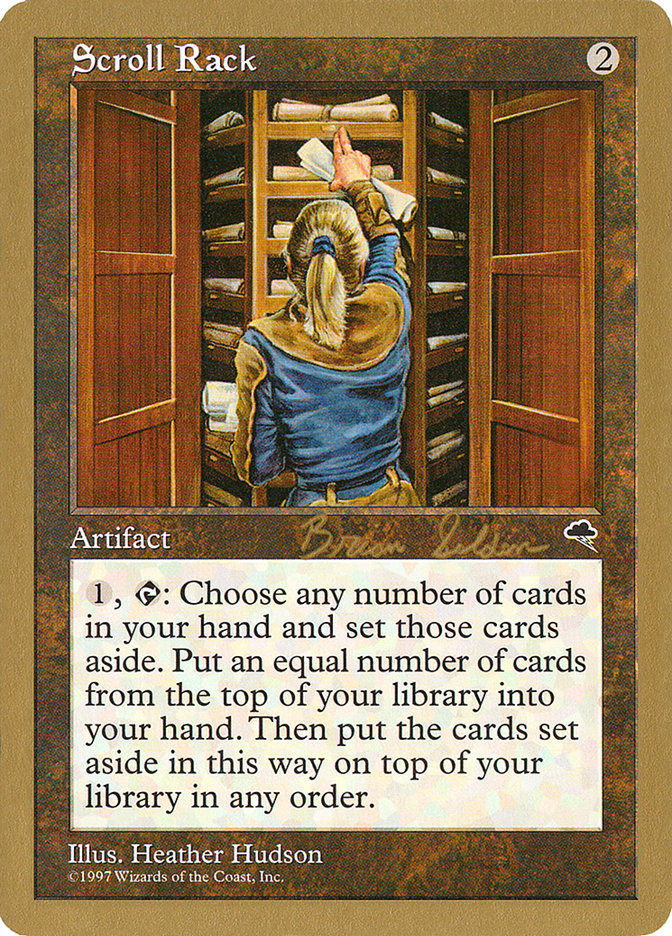 Scroll Rack (Brian Selden) [World Championship Decks 1998] | Shuffle n Cut Hobbies & Games