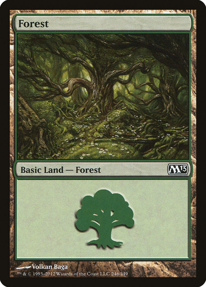 Forest (246) [Magic 2013] | Shuffle n Cut Hobbies & Games