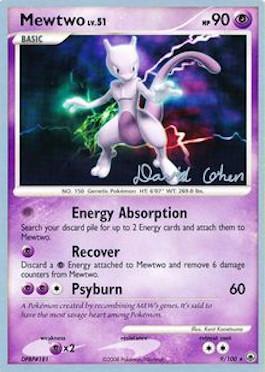 Mewtwo LV.51 (9/100) (Stallgon - David Cohen) [World Championships 2009] | Shuffle n Cut Hobbies & Games