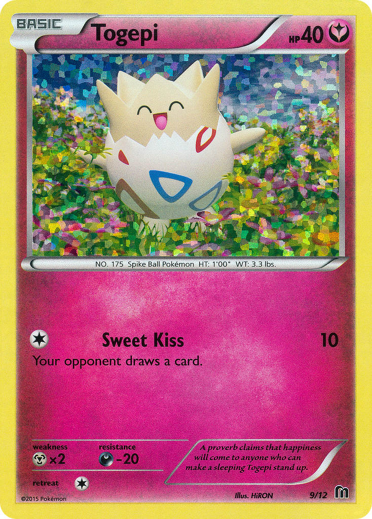 Togepi (9/12) [McDonald's Promos: 2016 Collection] | Shuffle n Cut Hobbies & Games