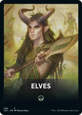 Elves Theme Card [Jumpstart 2022 Front Cards] | Shuffle n Cut Hobbies & Games