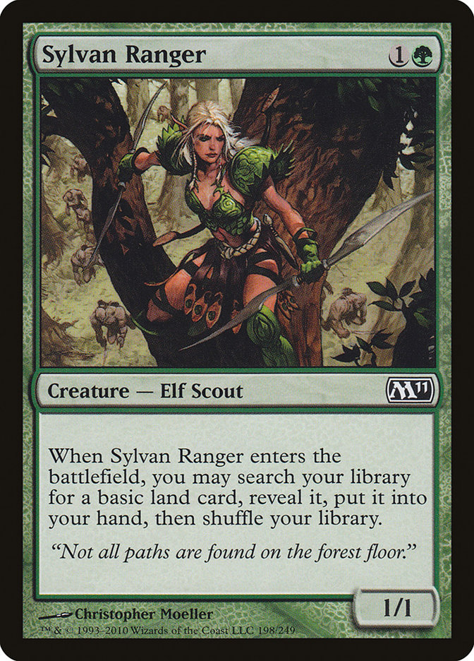 Sylvan Ranger [Magic 2011] | Shuffle n Cut Hobbies & Games