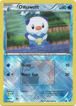 Oshawott (27/114) (League Promo) [Black & White: Base Set] | Shuffle n Cut Hobbies & Games