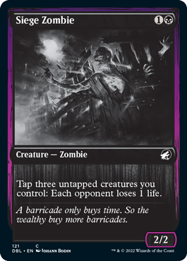 Siege Zombie [Innistrad: Double Feature] | Shuffle n Cut Hobbies & Games