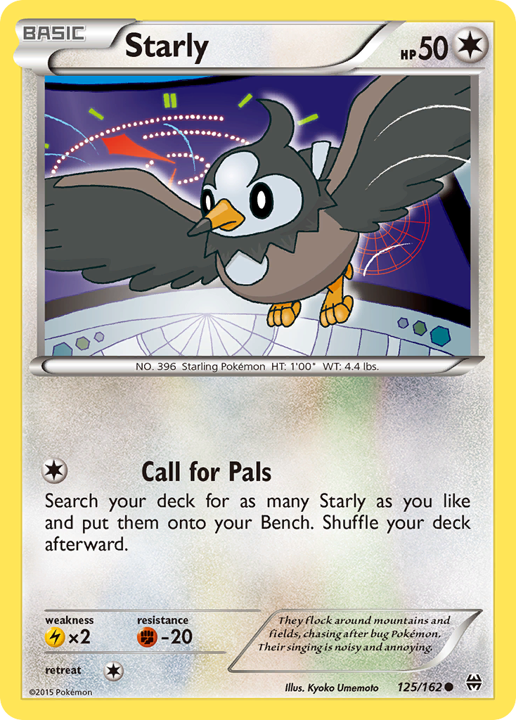 Starly (125/162) [XY: BREAKthrough] | Shuffle n Cut Hobbies & Games