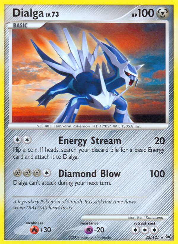 Dialga (23/127) [Platinum: Base Set] | Shuffle n Cut Hobbies & Games