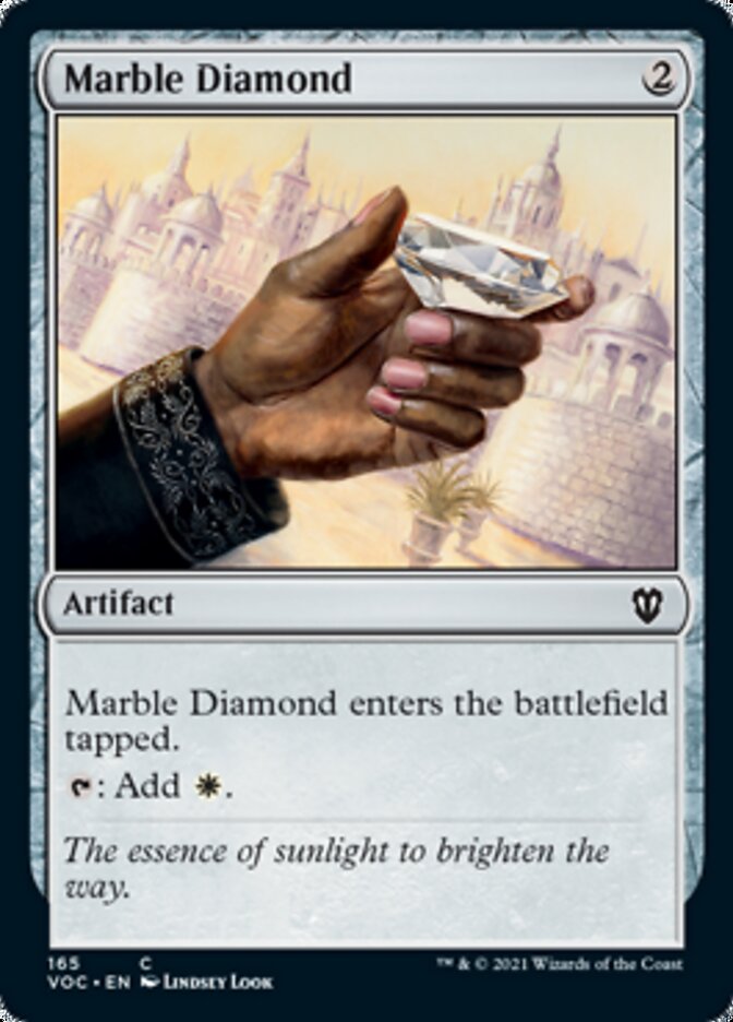 Marble Diamond [Innistrad: Crimson Vow Commander] | Shuffle n Cut Hobbies & Games