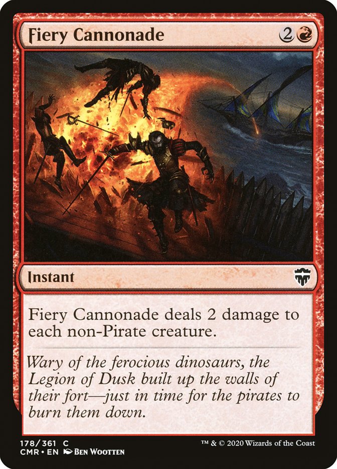 Fiery Cannonade [Commander Legends] | Shuffle n Cut Hobbies & Games