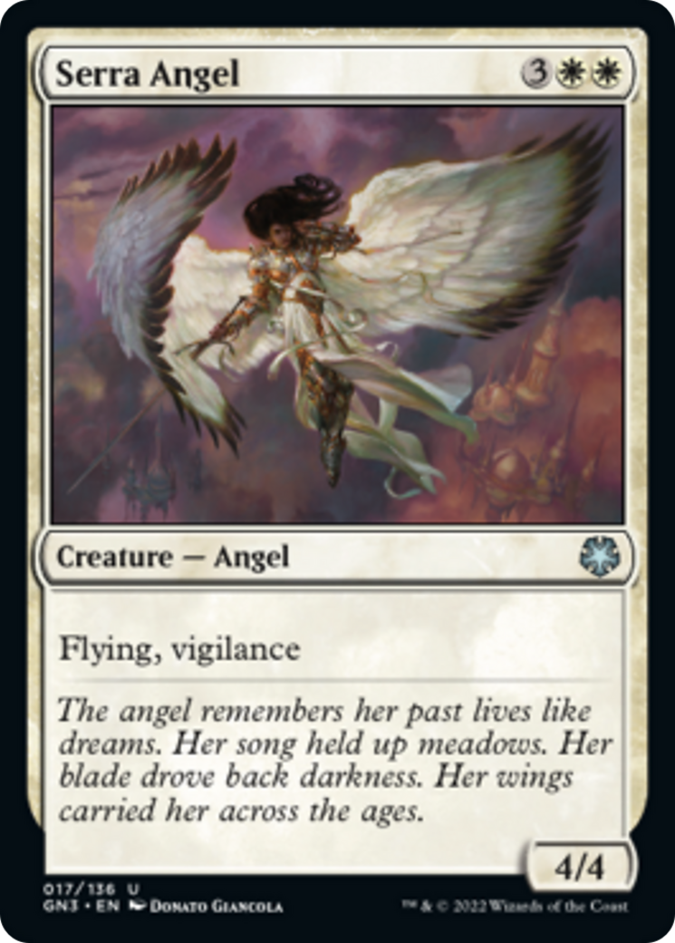 Serra Angel [Game Night: Free-for-All] | Shuffle n Cut Hobbies & Games