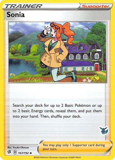 Sonia (167/192) (Eevee Deck) [Battle Academy 2022] | Shuffle n Cut Hobbies & Games