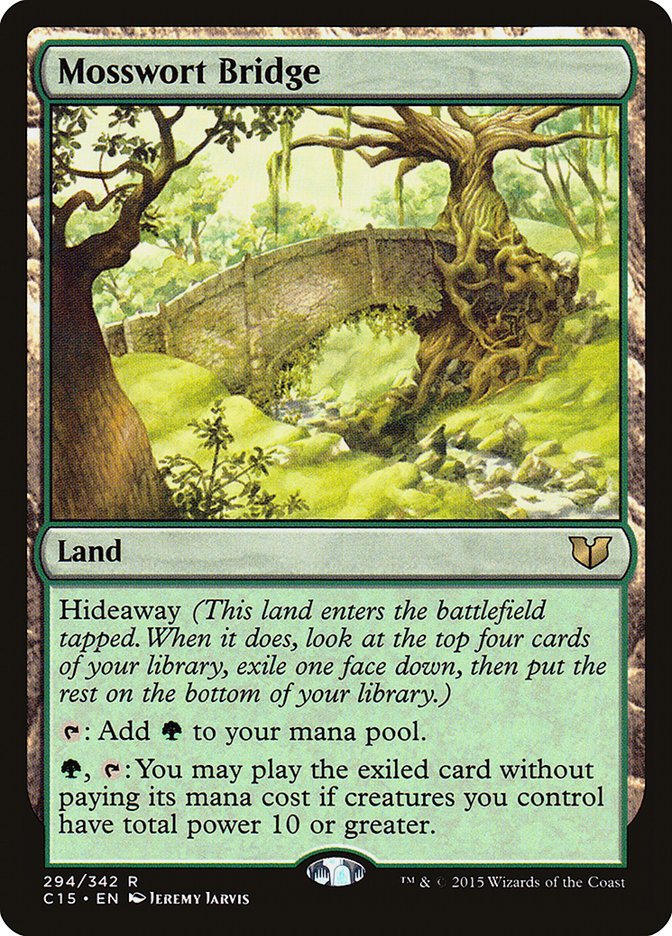 Mosswort Bridge [Commander 2015] | Shuffle n Cut Hobbies & Games