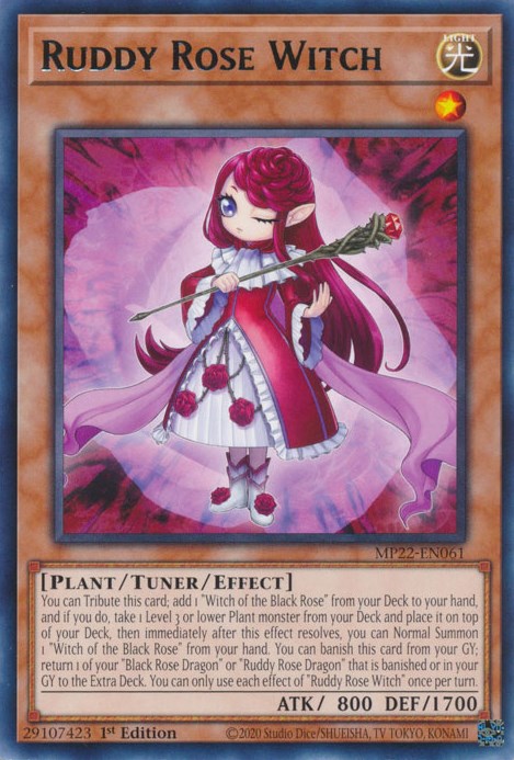 Ruddy Rose Witch [MP22-EN061] Rare | Shuffle n Cut Hobbies & Games