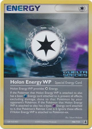 Holon Energy WP (106/113) (Stamped) [EX: Delta Species] | Shuffle n Cut Hobbies & Games