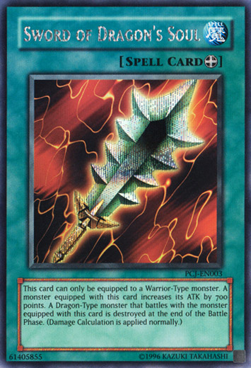 Sword of Dragon's Soul [PCJ-EN003] Prismatic Secret Rare | Shuffle n Cut Hobbies & Games