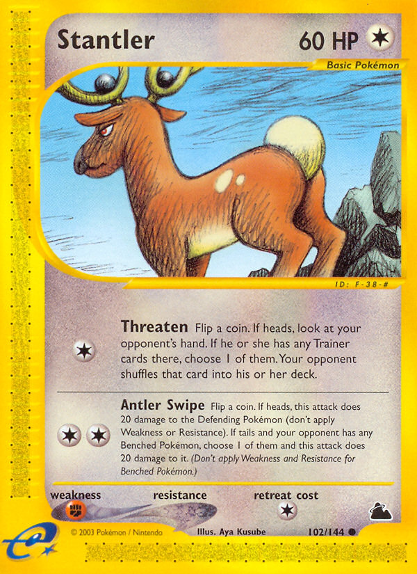 Stantler (102/144) [Skyridge] | Shuffle n Cut Hobbies & Games