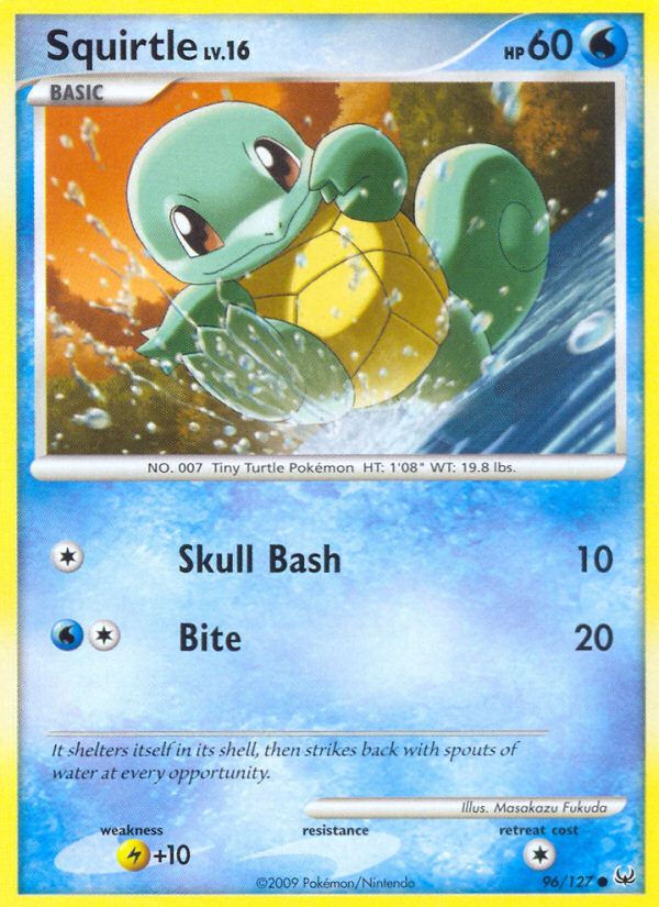 Squirtle (96/127) [Platinum: Base Set] | Shuffle n Cut Hobbies & Games