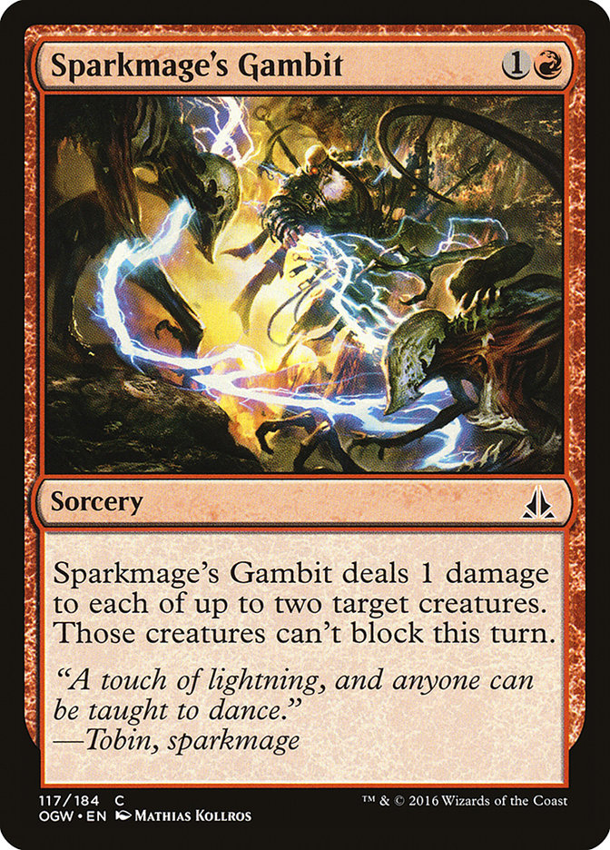 Sparkmage's Gambit [Oath of the Gatewatch] | Shuffle n Cut Hobbies & Games