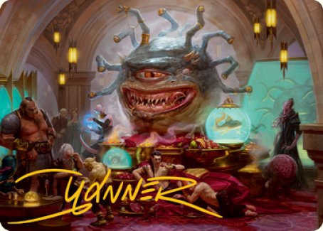 Xanathar, Guild Kingpin Art Card (Gold-Stamped Signature) [Dungeons & Dragons: Adventures in the Forgotten Realms Art Series] | Shuffle n Cut Hobbies & Games