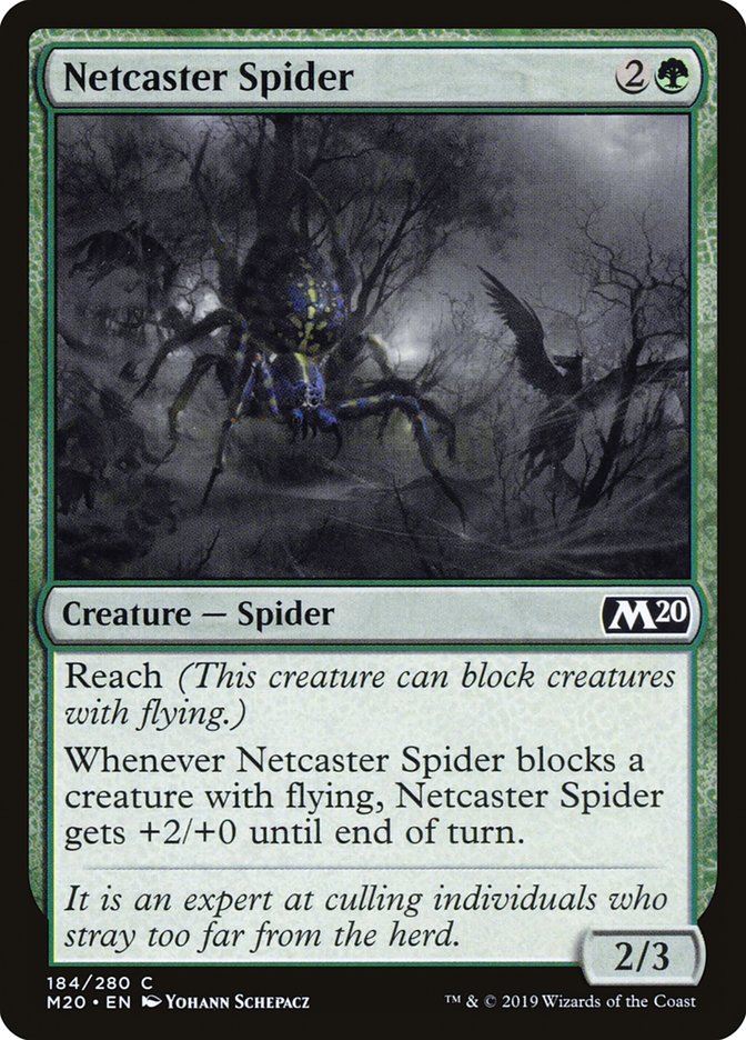 Netcaster Spider [Core Set 2020] | Shuffle n Cut Hobbies & Games