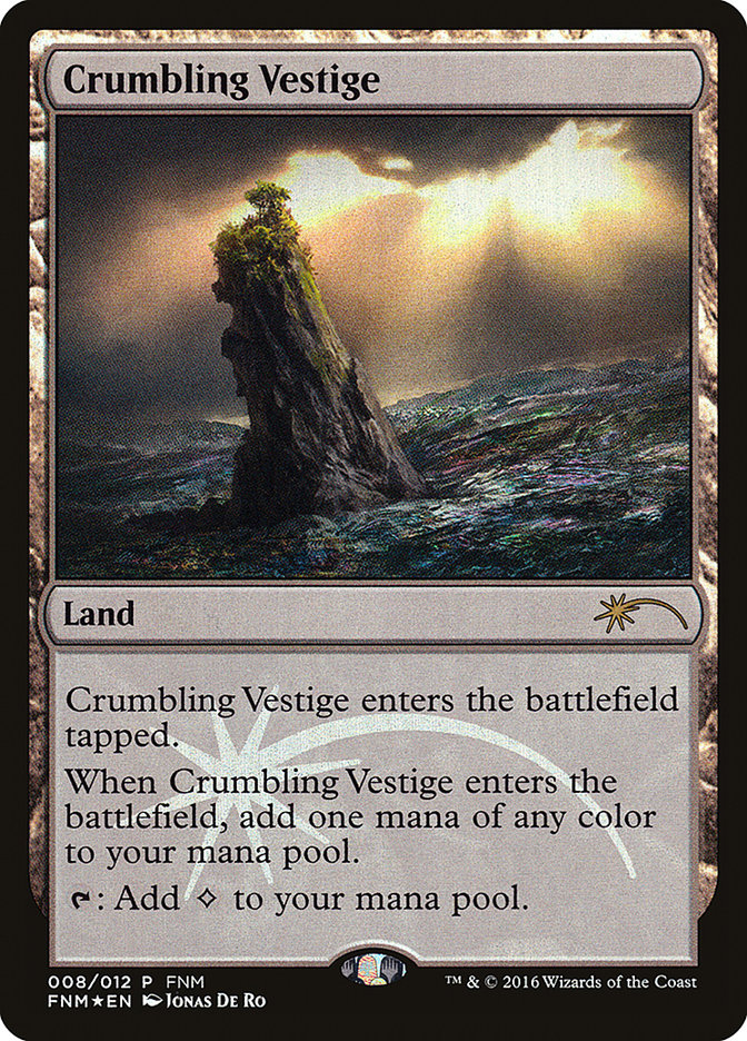 Crumbling Vestige [Friday Night Magic 2016] | Shuffle n Cut Hobbies & Games