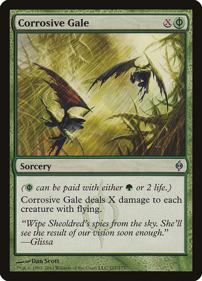 Corrosive Gale [New Phyrexia] | Shuffle n Cut Hobbies & Games