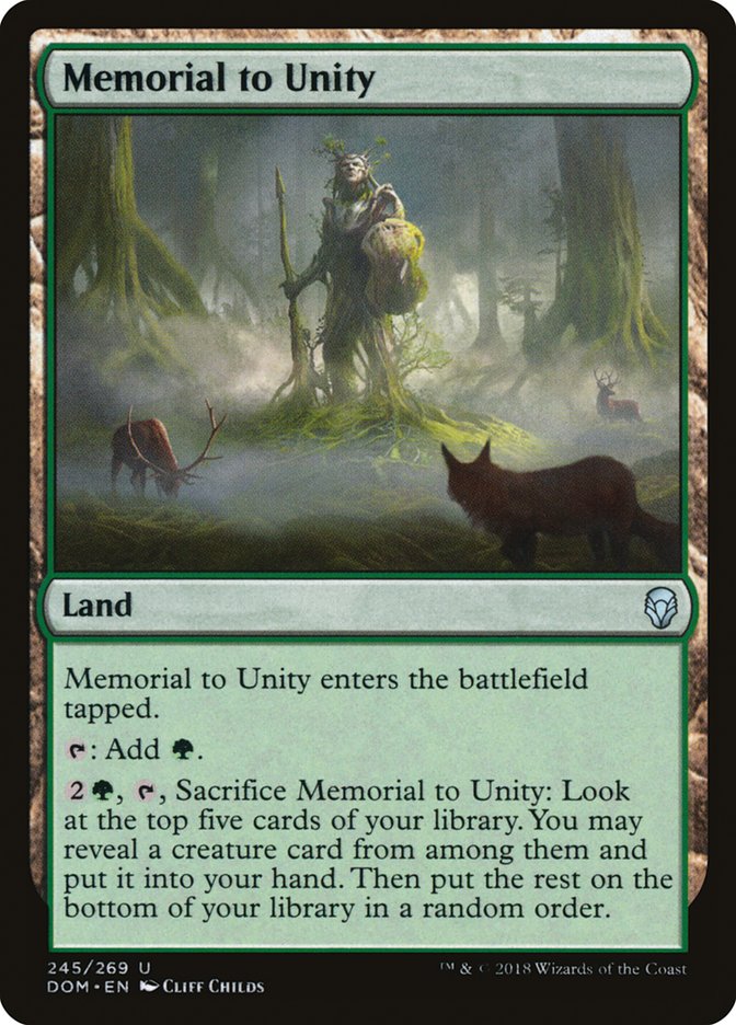 Memorial to Unity [Dominaria] | Shuffle n Cut Hobbies & Games