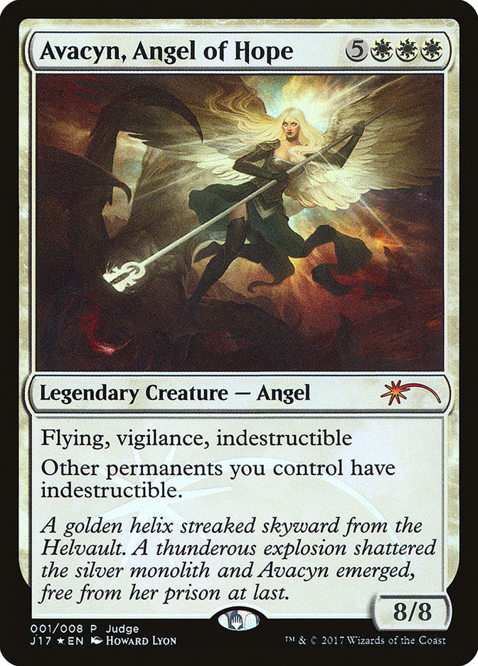 Avacyn, Angel of Hope [Judge Gift Cards 2017] | Shuffle n Cut Hobbies & Games