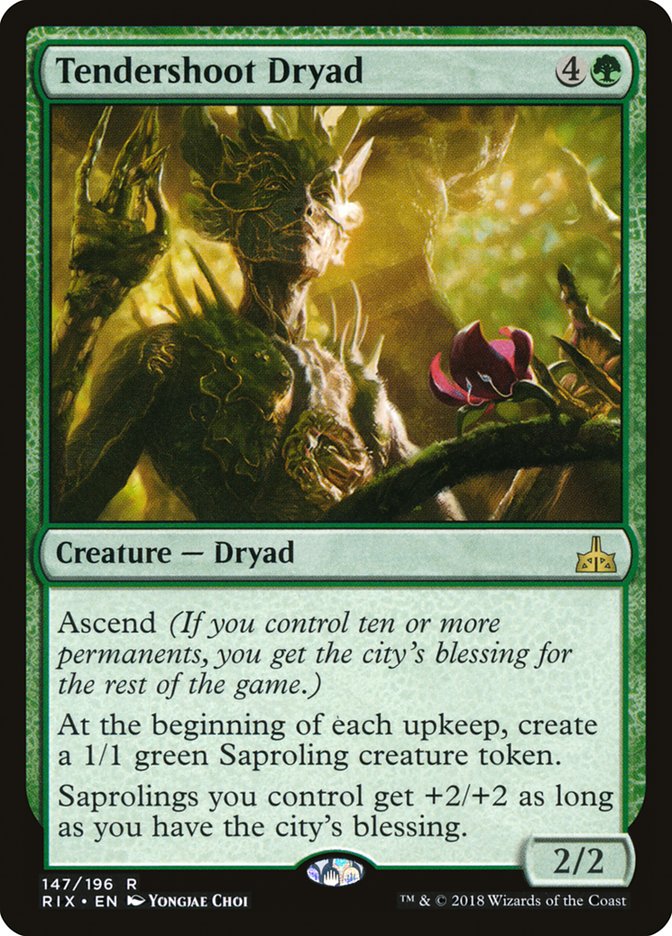 Tendershoot Dryad [Rivals of Ixalan] | Shuffle n Cut Hobbies & Games