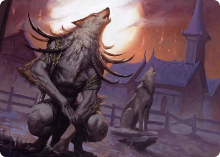 Lord of the Ulvenwald Art Card [Innistrad: Midnight Hunt Art Series] | Shuffle n Cut Hobbies & Games