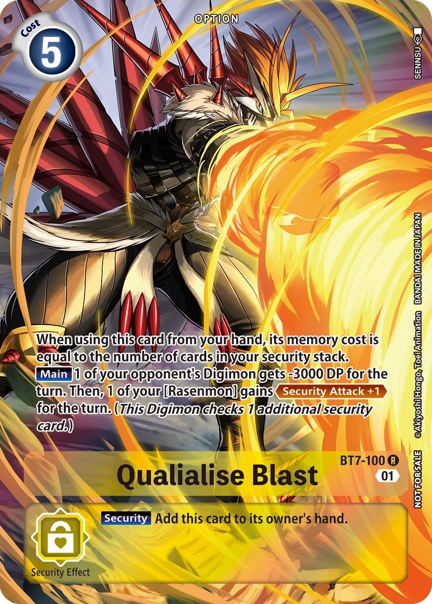 Qualialise Blast [BT7-100] (Summer 2022 Dash Pack) [Next Adventure Promos] | Shuffle n Cut Hobbies & Games