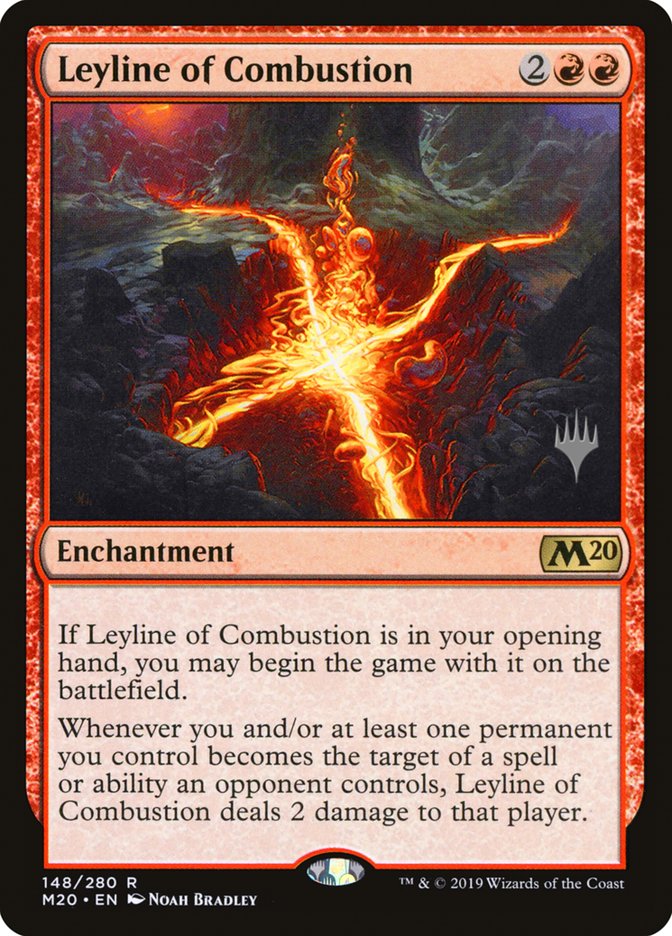 Leyline of Combustion (Promo Pack) [Core Set 2020 Promos] | Shuffle n Cut Hobbies & Games