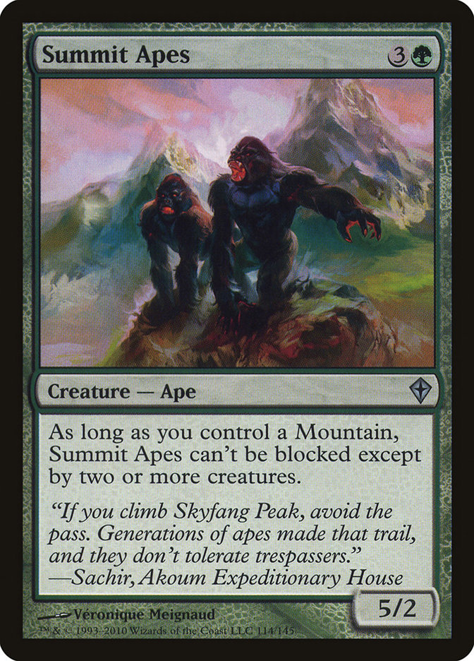 Summit Apes [Worldwake] | Shuffle n Cut Hobbies & Games