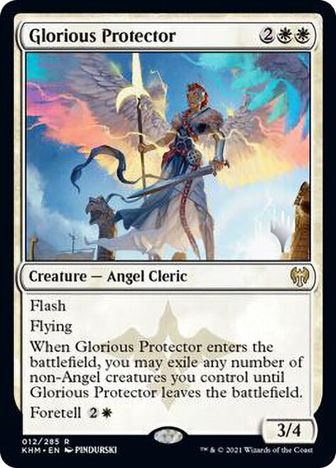 Glorious Protector (Promo Pack) [Kaldheim Promos] | Shuffle n Cut Hobbies & Games