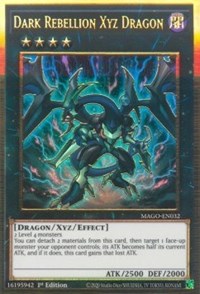 Dark Rebellion Xyz Dragon [MAGO-EN032] Gold Rare | Shuffle n Cut Hobbies & Games