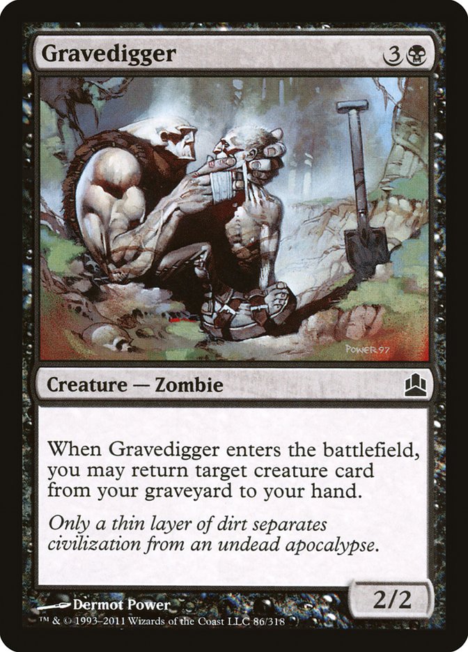 Gravedigger [Commander 2011] | Shuffle n Cut Hobbies & Games