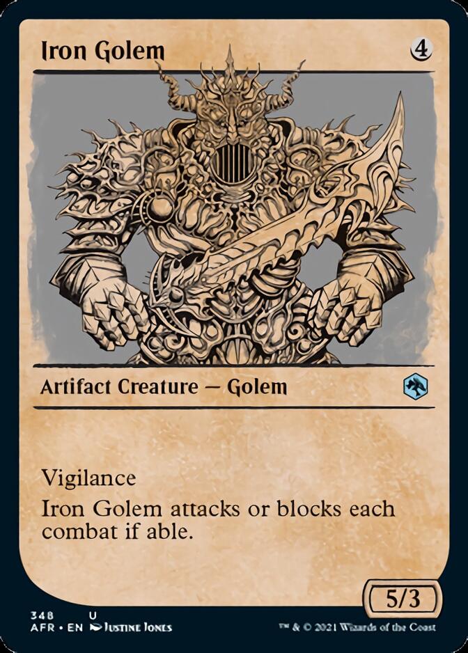 Iron Golem (Showcase) [Dungeons & Dragons: Adventures in the Forgotten Realms] | Shuffle n Cut Hobbies & Games