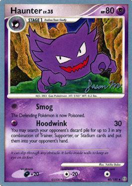 Haunter LV.35 (40/100) (Queengar - Jason Martinez) [World Championships 2009] | Shuffle n Cut Hobbies & Games