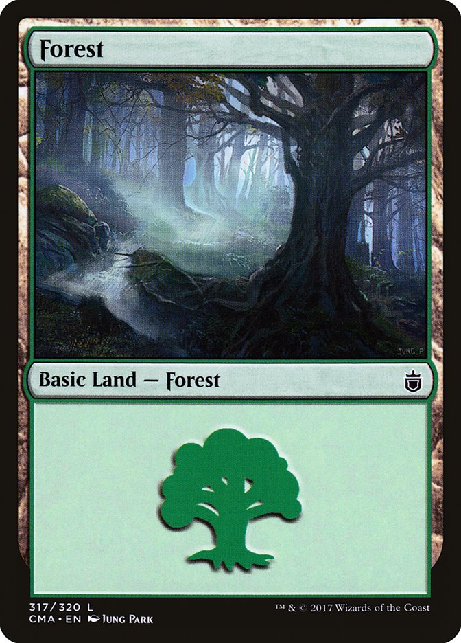 Forest (317) [Commander Anthology] | Shuffle n Cut Hobbies & Games