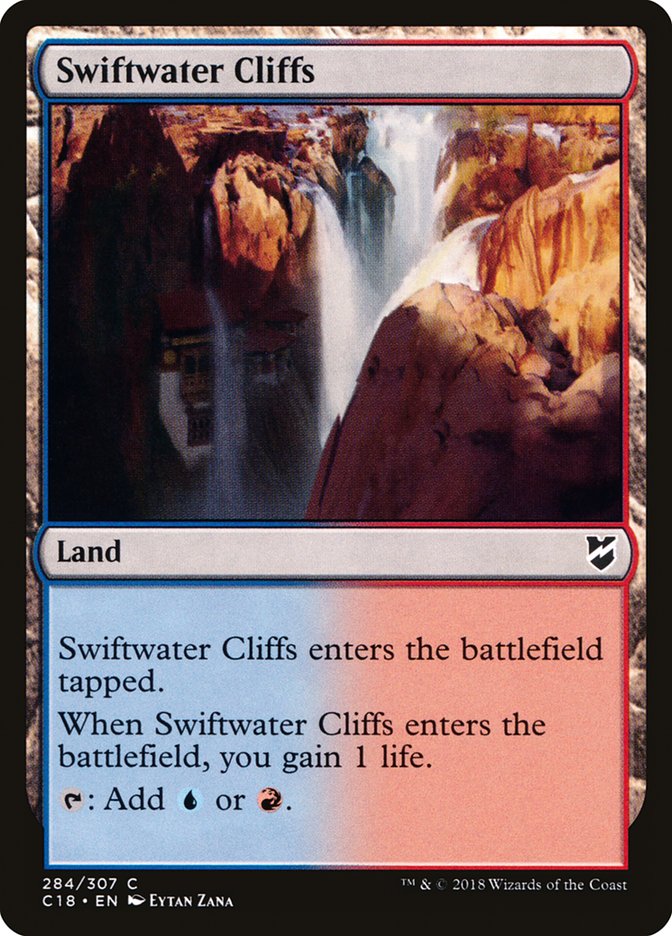 Swiftwater Cliffs [Commander 2018] | Shuffle n Cut Hobbies & Games