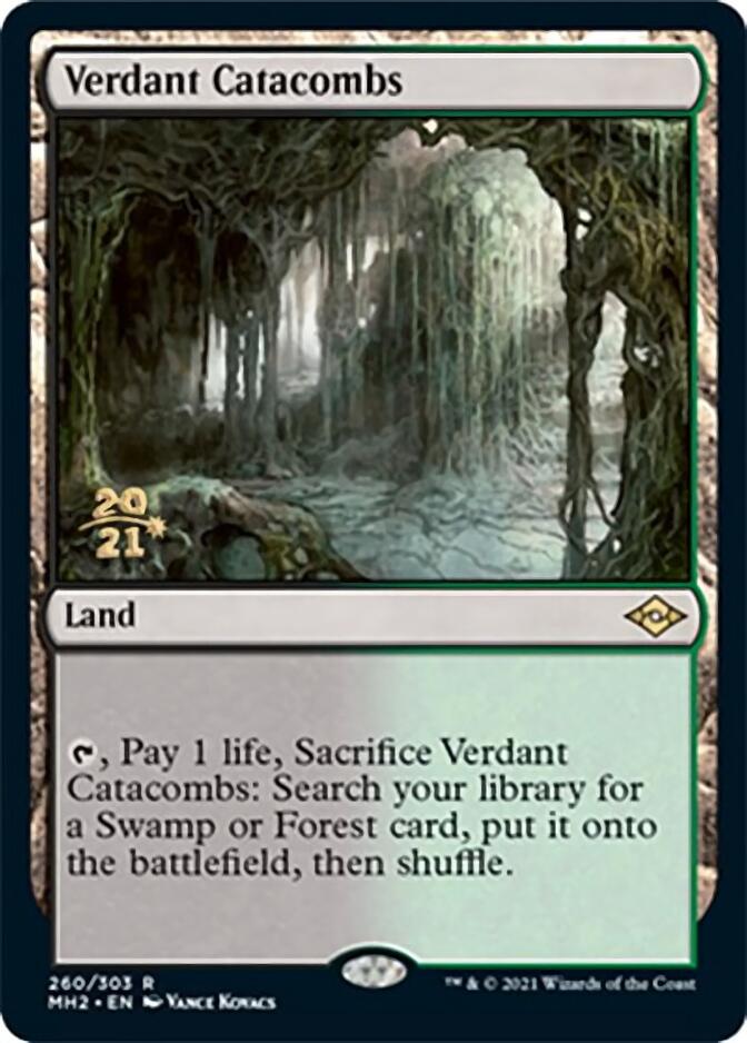 Verdant Catacombs [Modern Horizons 2 Prerelease Promos] | Shuffle n Cut Hobbies & Games